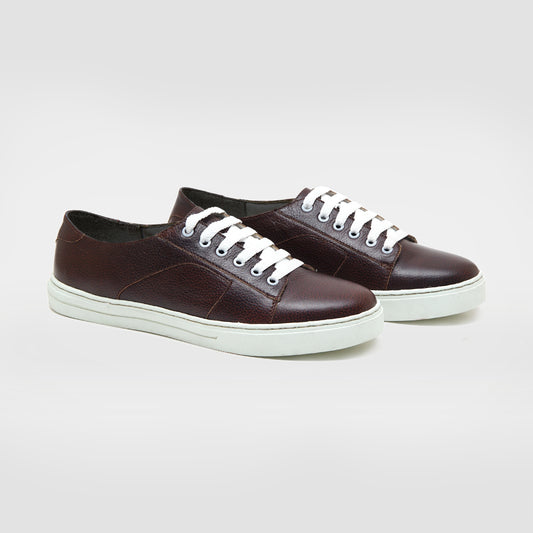 Leather Sneaker Onyx